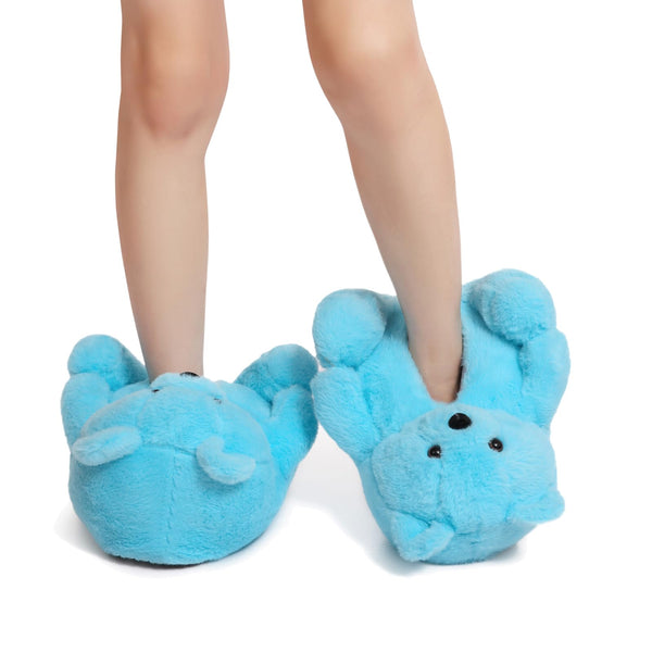 Teddy Bear Slippers Cute House Animal Slippers For Women Indoor Fuzzy Cartoon Care Bear Slippers Bedroom Slippers Women Birthday Christmas Holiday Gift Ideas For Teen Girls Women