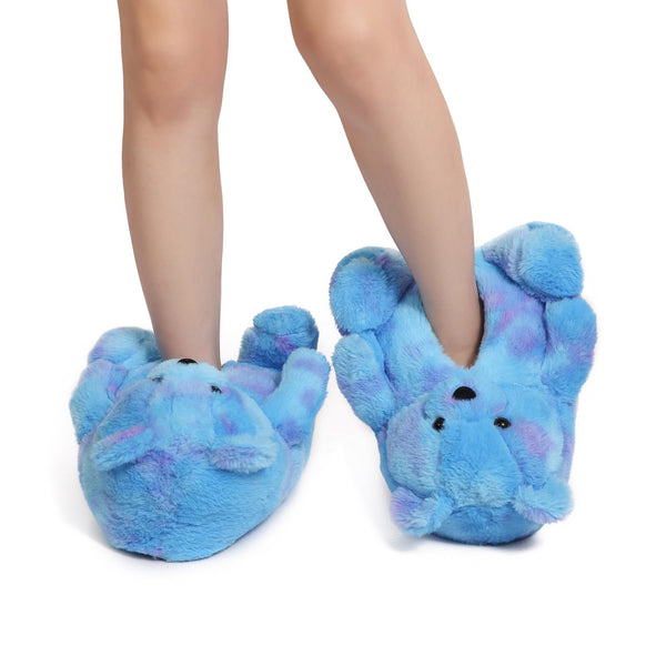 Teddy Bear Slippers Cute House Animal Slippers For Women Indoor Fuzzy Cartoon Care Bear Slippers Bedroom Slippers Women Birthday Christmas Holiday Gift Ideas For Teen Girls Women