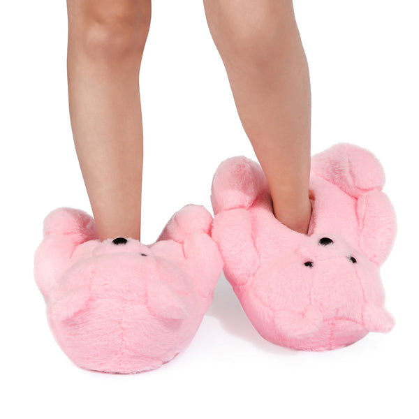 Teddy Bear Slippers Cute House Animal Slippers For Women Indoor Fuzzy Cartoon Care Bear Slippers Bedroom Slippers Women Birthday Christmas Holiday Gift Ideas For Teen Girls Women